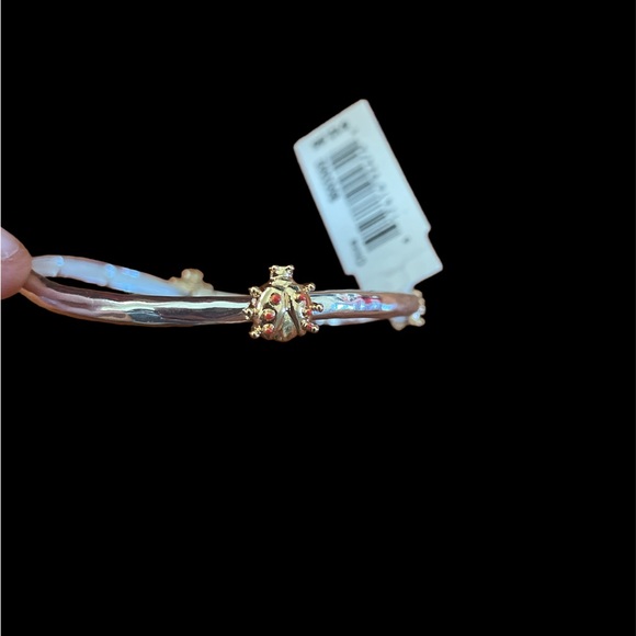 Womens Periwinkle by Barlow Ladybug Bracelet - Picture 2 of 2